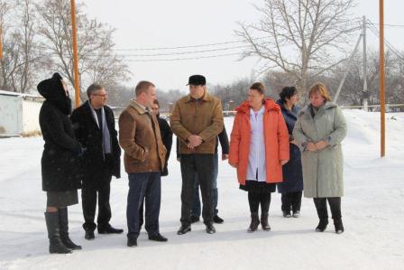 Глава Тбилисского района с рабочим визитом посетил Геймановское поселение